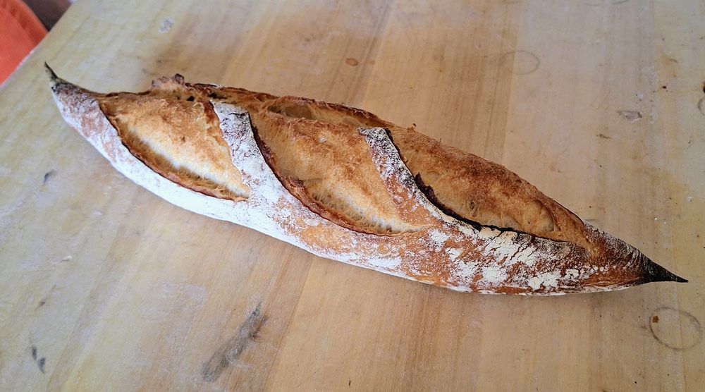 Baguette de tradition 100 % levain